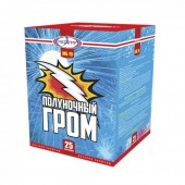 Если человека спросить: какая ночь в году самая шумная? То любой безошибочно ответит, что это нового... Полуночный гром 25 х 0,8"